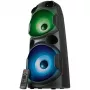 SVEN PS-750 2x40W; LED displejs; TWS; FM radio; AUX; USB/SD kartes atbalsts; Apgaismojums; Mikrofona ieeja (karaoke); Tālvadības pults; Iebūvēts ekvalaizers