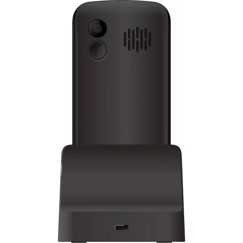 Maxcom Comfort MM443 S ar lādētāju ierna/melns