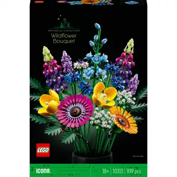 LEGO Icons Savvaļas pušķu komplekts 10313, Daudzkrāsains