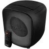Skaļrunis SVEN PS-555, melns, jauda 65 W (RMS), TWS, Bluetooth, USB, microSD, tālvadības pults, litija baterija