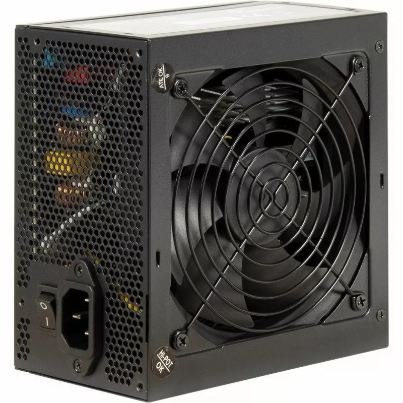 Inter-Tech ArgusNT BPS-500 barošanas bloks 500 W 20+4 pin ATX ATX Melns