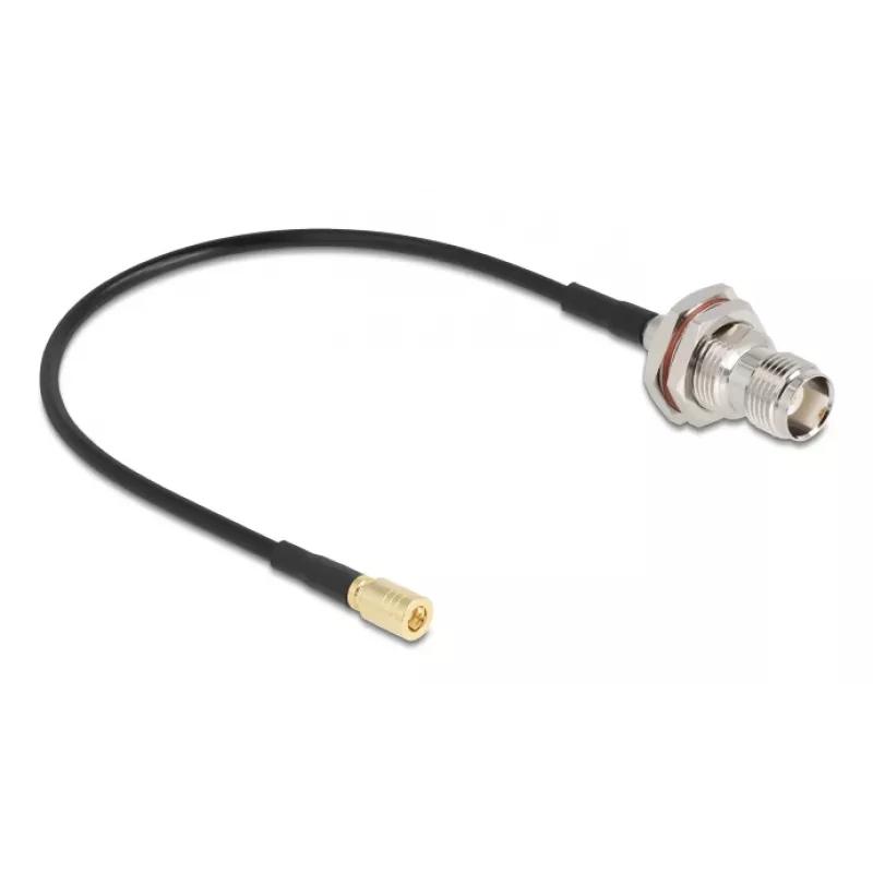 Delock antenas kabelis TNC ligzda uz SMB spraudni RG-174 20 cm (90724)