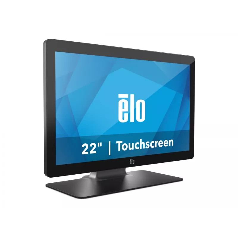 Monitors ELO 2202L 22 collas FHD kapacitatīvs 10 pieskārienu USB pretatstarojošs bezrāmja statīvs