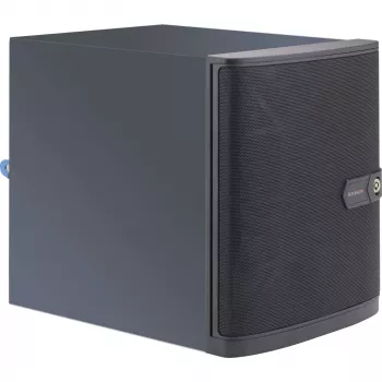 Super Micro Supermicro SC721 TQ-350B - Tornis - Mini-ITX 350 W (ATX) - Melns - USB (CSE-721TQ-350B)