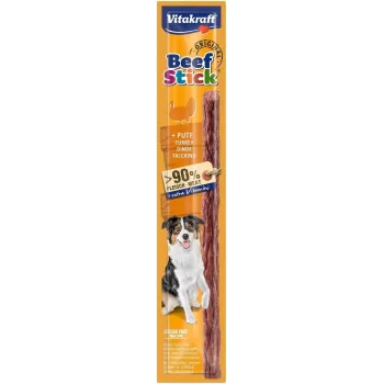 VITAKRAFT Beef Stick ar tītaru - suņu našķis - 12 g