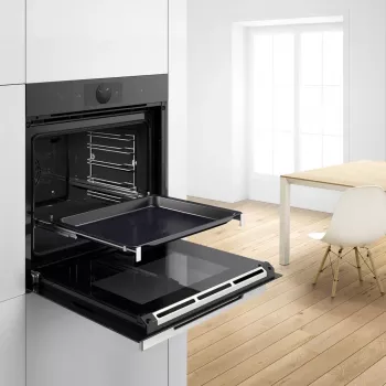 Bosch HEZ638070 cepeškrāsns daļa/piederums Teleskopiskās vadotnes Brūns Nerūsējošais tērauds