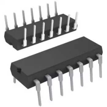 Operacionālais pastiprinātājs IC Texas Instruments LT1014CN — četrkāršs precīzs op-amp PDIP-14 korpusā