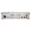 USB audio mikseris TC‑Helicon GO XLR‑WH balts — 1 XLR mikrofona ieeja, USB‑B, 48 V fantoma barošana, 24‑bit/48 kHz, optiskā izeja