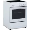 Simfer 6043SEDBB Brīvi stāvoša elektriskā plīts, 62 L, Balta