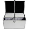 Kastes futrālis MediaRange BOX75 200 diskiem, sudraba krāsā