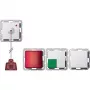 Vilces ķēdes slēdzis GIRA 291403, balts, maiņstrāva 100–240 V, 50 Hz, 0,25 A