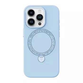 Telefona maciņš Joyroom Dancing Circle PN-15L2 iPhone 15 Pro (zils) bez iepakojuma