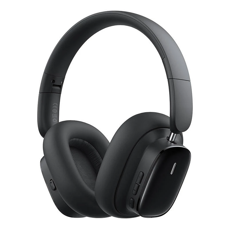 Baseus Bowie H1i austiņas Bezvadu galvas saite Zvani/Mūzika USB Type-C Bluetooth Melns