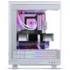 PHANTEKS Evolv X2 Matrix PC-Enclosure, Midi-Tower, E-ATX, Tempered Glass, Matrix LED - Balts
