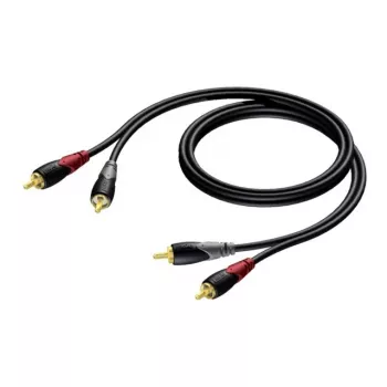 Kabelis 2X RCA/RCA vīriešu -2X RCA/RCA vīriešu 1,5