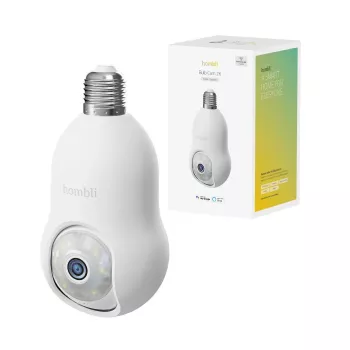 Hombli viedā āra kamera, Bulb Cam 2K, balta