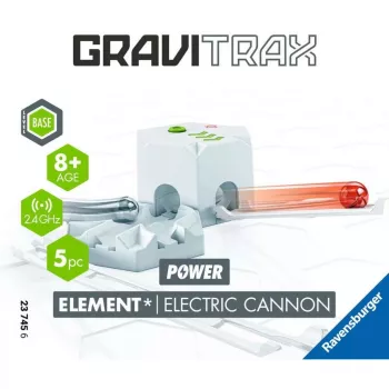 Ravensburger GraviTrax Element Electric Cannon sliežu papildinājums GraviTrax bumbiņu trasei