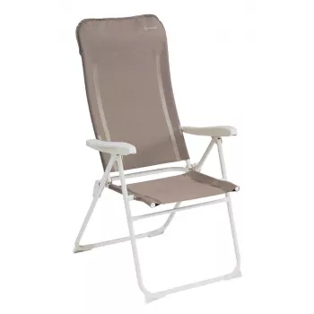 Kempinga krēsls Outwell Cromer Toffee Tint — 2 kāju, 120 kg ietilpība, 730×610 mm, 5 kg