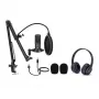 Studijas mikrofons Easypix 62021 melns