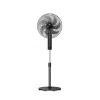 Grīdas lāpstiņu ventilators Midea FS40-23MT — 3 ātrumi, taimeris 2 h, 50 W, 220–240 V, balts, 1300 mm augstums