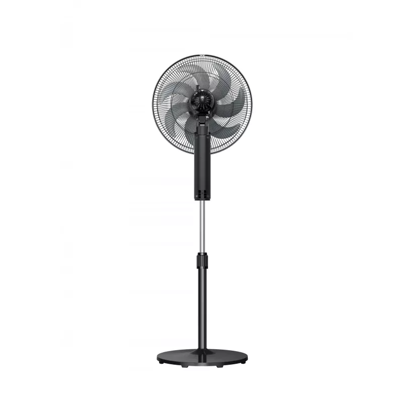 Grīdas lāpstiņu ventilators Midea FS40-23MT — 3 ātrumi, taimeris 2 h, 50 W, 220–240 V, balts, 1300 mm augstums