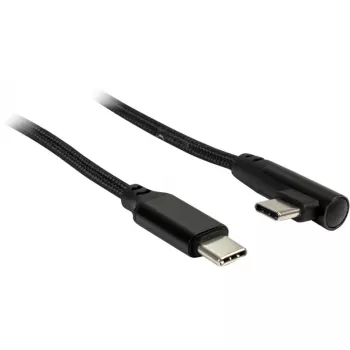 USB kabelis Inter-Tech 88885581 1 m USB C melns