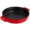 Staub La Cocotte apaļa čuguna kastroļveida cepamtrauks -- KOMPLEKTS NO 3 GABALIEM