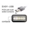 USB kabelis DeLOCK EASY-USB 2.0-A - USB 2.0 micro-B 3m