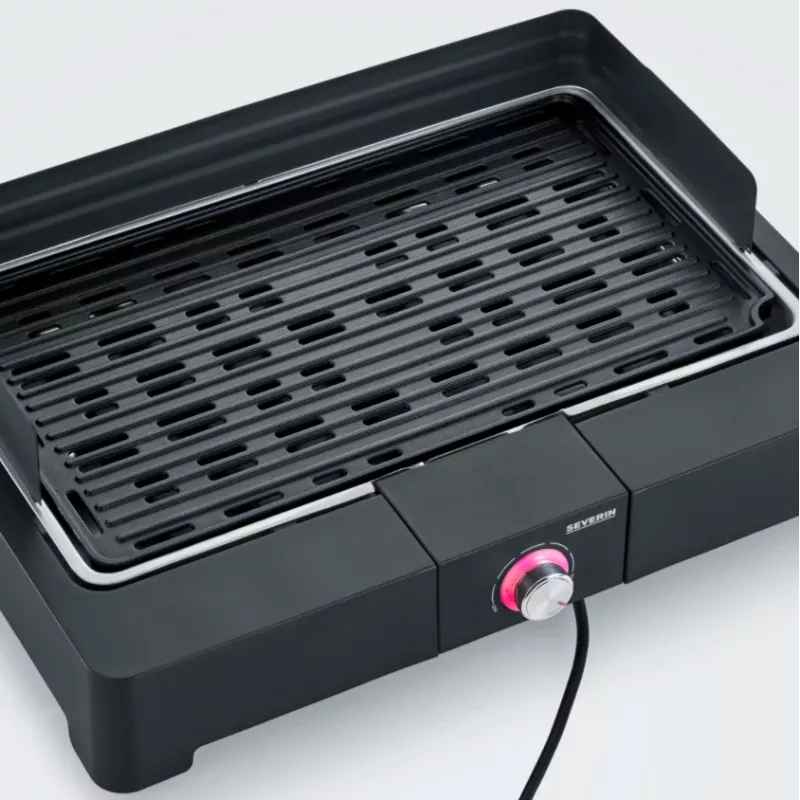 Severin PG8567 Bārbekjū un grila galds Elektrisks Melns 2200 W (PG8567)