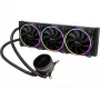 Viss vienā šķidruma dzesētājs INTER-TECH LC-360 RGB — 12 cm ventilators, hidrauliskais gultnis, melns