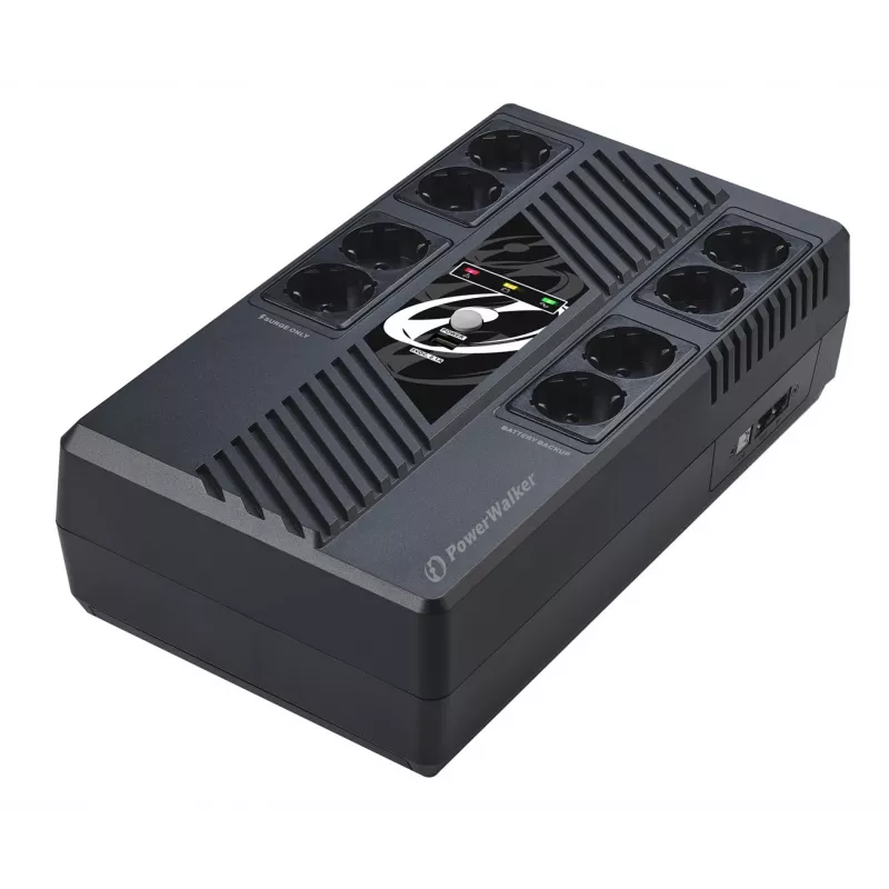 PowerWalker VI 1000 MS FR Line-Interactive 1000 VA 600 W 8 AC kontaktligzdas