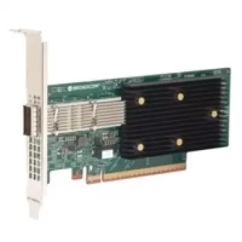 Broadcom P1400GD - tīkla adapteris - PCIe 5,0 x16 zema profila - 400 Gigabit QSFP112 x 1 (BCM957608-P1400GDF00)
