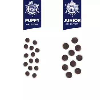 BALTICA Excellent Junior lasis lielām un ļoti lielām šķirnēm - sausā suņu barība - 3 kg
