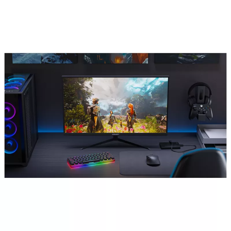 JAPANNEXT JN-I270UHD16FHD32 datora monitors 68,6 cm (27 collas) 3840 x 2160 pikseļi 4K Ultra HD LED melns
