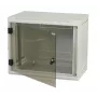 Wall mounted rack Triton Delta B4S 19 inch Rack Wall-mount 6U/400 glass door