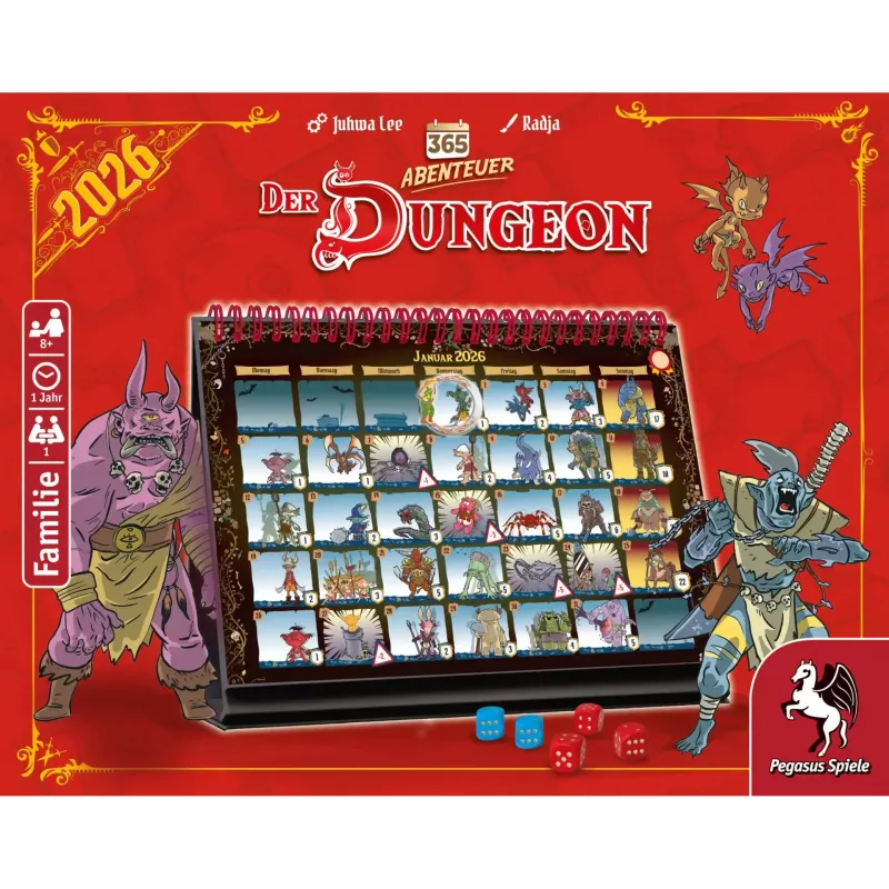 365 adventure – Der Dungeon (Edition 2026), puzles spēle