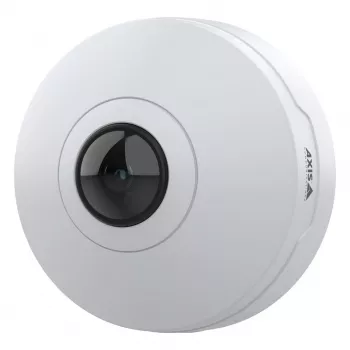 Axis M4327-P 02636-001 iekštelpu panorāmas mini kupola IP kamera, 6 MP, zivs acs 180/360°, griestu/sienas, balta