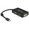 Kabelis DeLOCK 0,16 m DisplayPort/VGA + HDMI + DVI