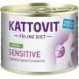 KATTOVIT Sensitive Turkey - mitrā kaķu barība - 185g