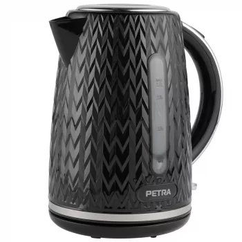 Elektriskā tējkanna Petra 1,7 L 2200 W melna
