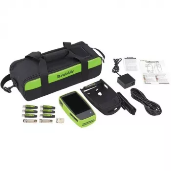 LinkRunner 10G Advanced, iebūvēts akumulators, litija jonu (Li-Ion), 3,63 V, 180
