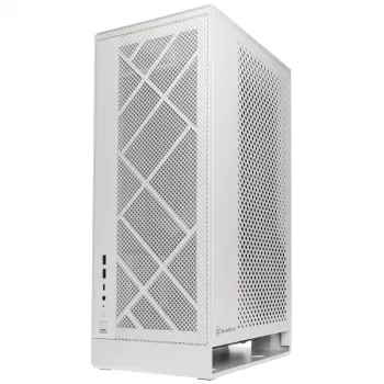 Datora korpuss SilverStone ALTA G1M microATX, balts