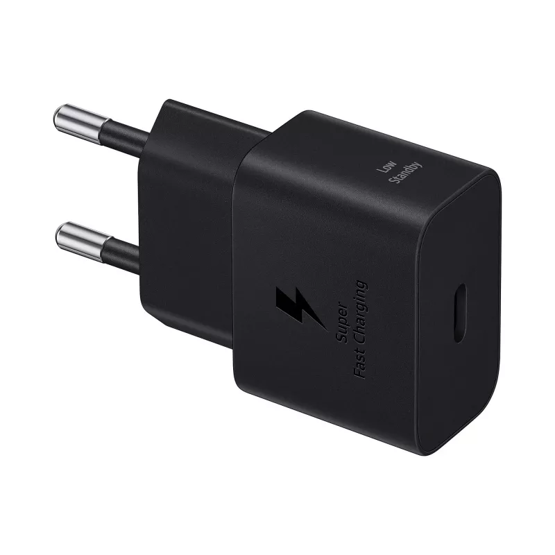 Samsung EP-T2510 Universal Melns USB Fast charging Indoor