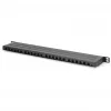 Patch Panel Digitus CAT 6 Class E High Density Shielded Melns