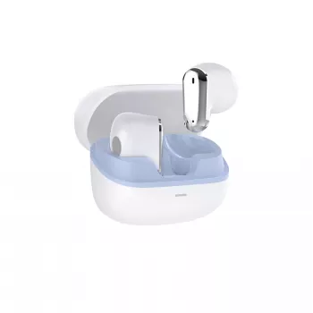 True Wireless Earbuds White Shark GEB-TWS-201 Blaze balta