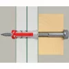 fischer sienas dībelis DUOPOWER 10x50 BigBox gaiši pelēks/sarkans 210 gab., atkārtoti aizverams (570550)