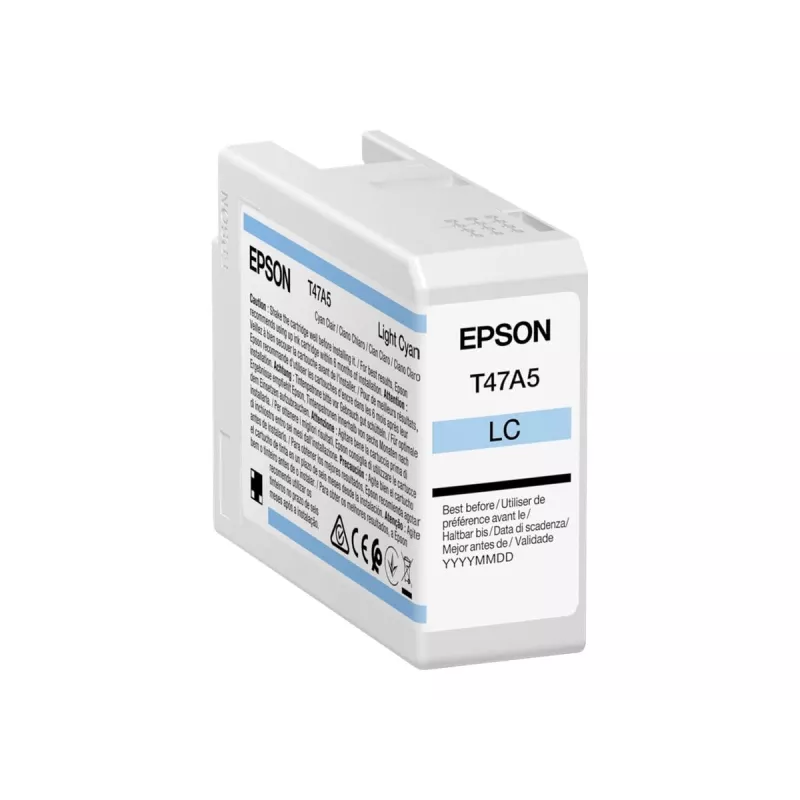 Tintes kasetne Epson UltraChrome Pro 10 T47A5 ciāna (Oriģināla, Gaiši zila)