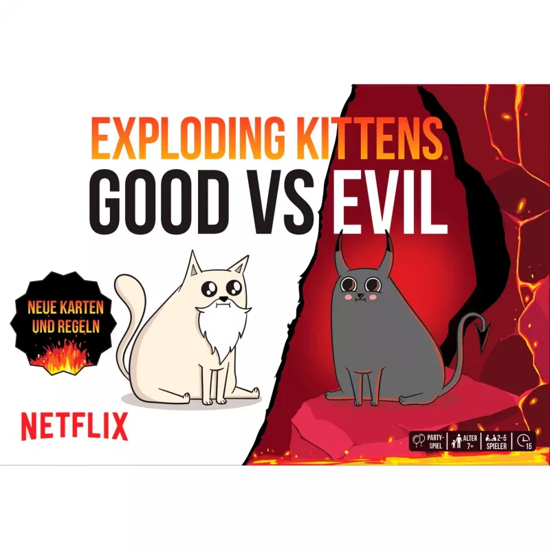 Exploding Kittens - Good vs. Evil, galda spēle