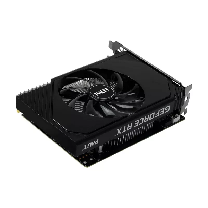Grafikas karte PALIT GeForce RTX 3050 StormX OC — 6 GB GDDR6, 96-bit, PCIe 4.0, aktīvā dzesēšana