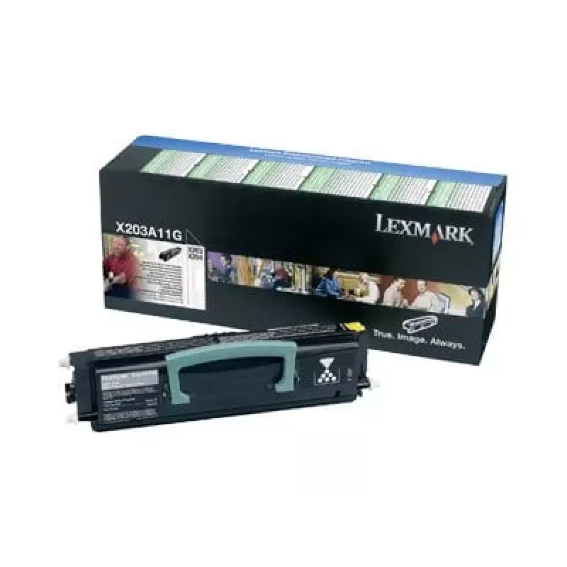 Lexmark Toneris X203A11G - Melns - Tilpums: 2.500 Lappuses (X203A11G)